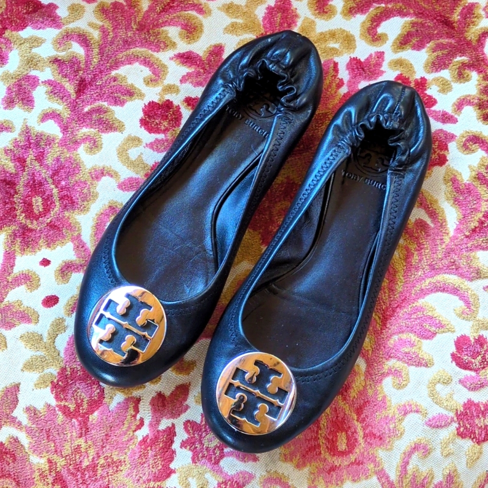 Tory Ballet Burch black flats